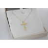 Κολιέ σταυρουδάκι Χρυσό 9 καρατίων