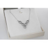 Κολιέ λευκόχρυσο 9 καρατίων