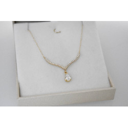 Κολιέ δάκρυ Χρυσό 14 καρατίων