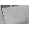 Κολιέ μονόπετρο Χρυσό 9 καρατίων