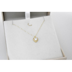 Κολιέ χρυσό 9 καρατίων καρδιά
