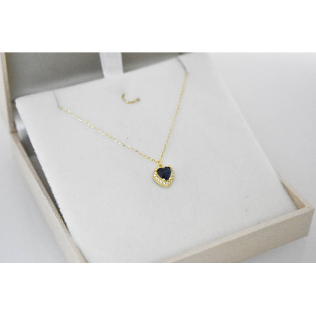 Κολιέ χρυσό 9 καρατίων καρδιά