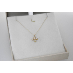 Κολιέ χρυσό 9 καρατίων σταυρουδάκι
