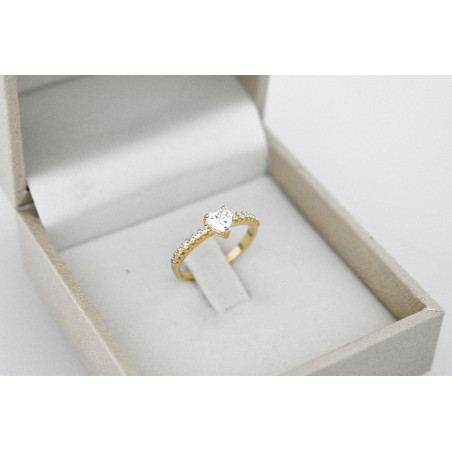 Μονόπετρο από Χρυσό 14 καρατίων