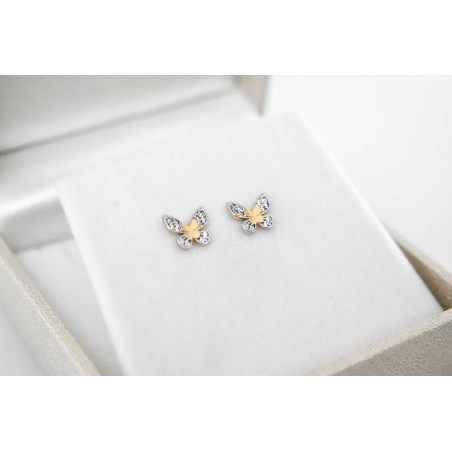 Σκουλαρίκια δελφινάκι από Χρυσό 14 Καρατίων