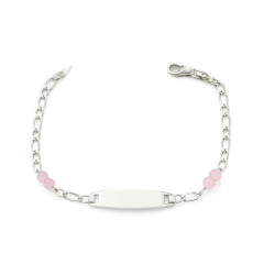 Ταυτότητα απο λευκόχρυσο 9 καρατίων