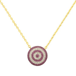 Κολιέ μάτι Χρυσό 9 καρατίων