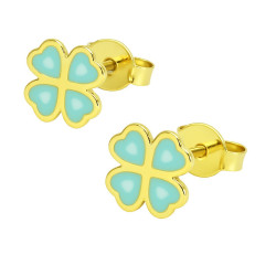 Σκουλαρίκια παιδικά  από χρυσό 14 Καρατίων