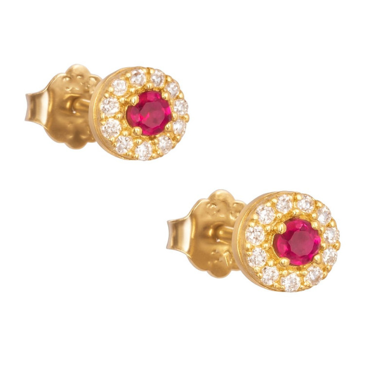 Σκουλαρίκια χρυσό απο 14 Καρατίων