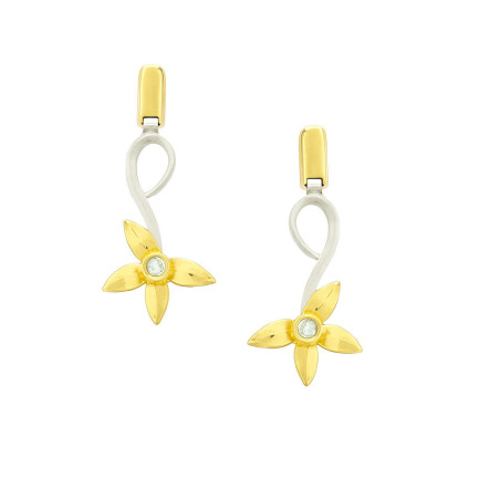 Σκουλαρίκια κρεμαστά απο 14 Καρατίων