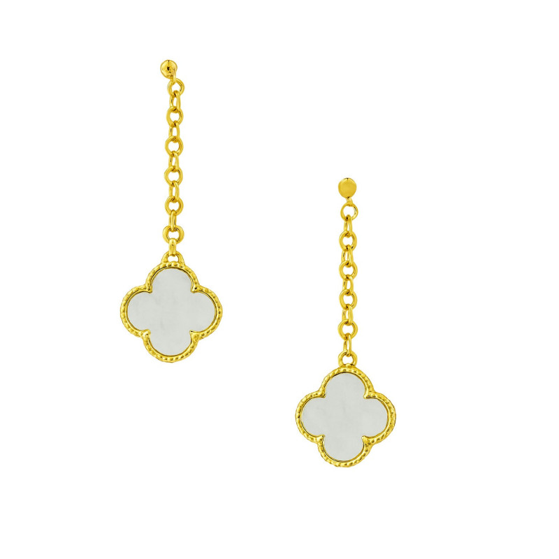 Σκουλαρίκια κρεμαστά απο 14 Καρατίων