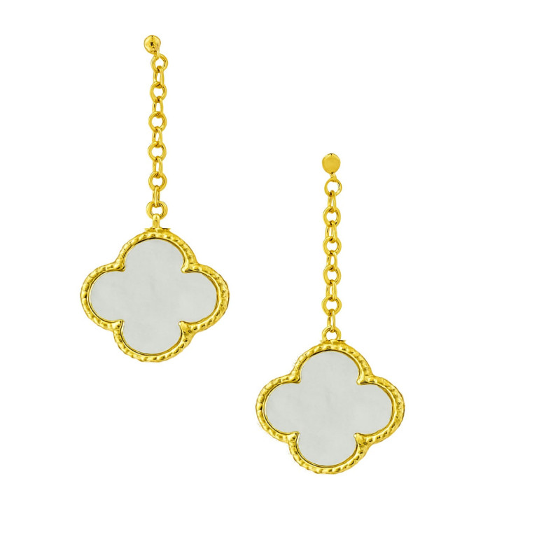 Σκουλαρίκια κρεμαστά απο 14 Καρατίων