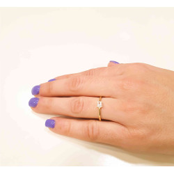 Δαχτυλίδι από χρυσό 9 καρατίων