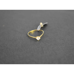 Μονόπετρο από χρυσό 14 καρατίων