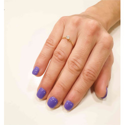 Μονόπετρο από χρυσό 14 καρατίων