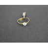 Μονόπετρο δαχτυλίδι από χρυσό 14 καρατίων με ζιργκόν