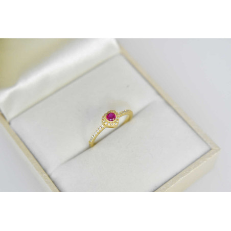 Δαχτυλίδι από χρυσό 9 καρατίων καρδούλα