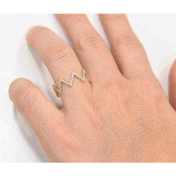 Δαχτυλίδι από χρυσό 14 καρατίων