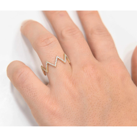 Δαχτυλίδι από χρυσό 14 καρατίων