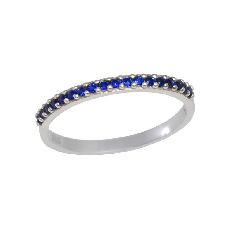 Δαχτυλίδι από Λευκόχρυσο 14 καρατίων