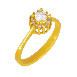 Δαχτυλίδι από χρυσό 9 καρατίων