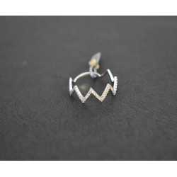 Δαχτυλίδι από λευκόχρυσο14 καρατίων