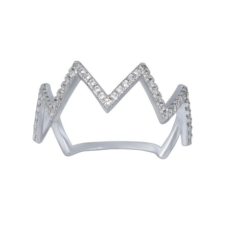 Δαχτυλίδι από λευκόχρυσο14 καρατίων