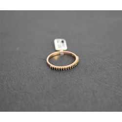 Δαχτυλίδι από ροζ χρυσό 14 καρατίων