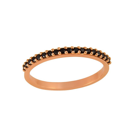 Δαχτυλίδι από ροζ χρυσό 14 καρατίων