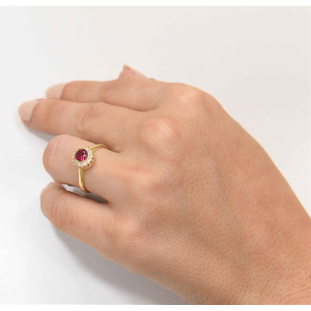 Δαχτυλίδι από χρυσό 9 καρατίων