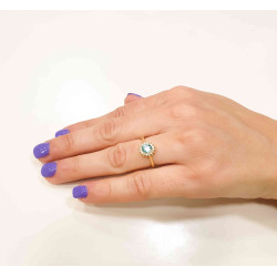 Δαχτυλίδι από χρυσό 9 καρατίων