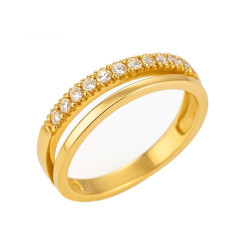 Δαχτυλίδι από χρυσό 14 καρατίων