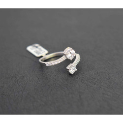 Δαχτυλίδι από λευκόχρυσο14 καρατίων