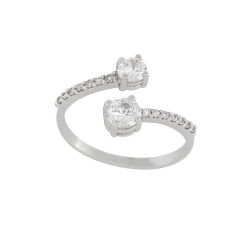 Δαχτυλίδι από λευκόχρυσο14 καρατίων