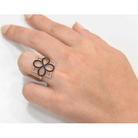 Δαχτυλίδι από ροζ χρυσό 14 καρατίων