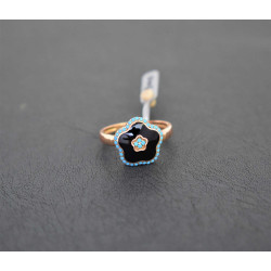 Δαχτυλίδι από ροζ χρυσό 14 καρατίων