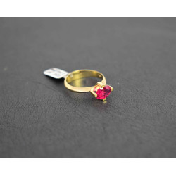 Μονόπετρο από Χρυσό 14 καρατίων