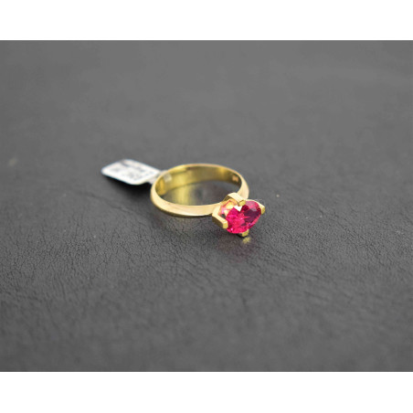 Μονόπετρο από Χρυσό 14 καρατίων