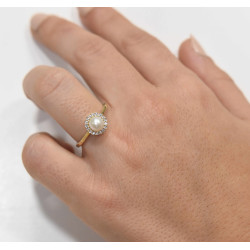 Δαχτυλίδι από χρυσό 14 καρατίων