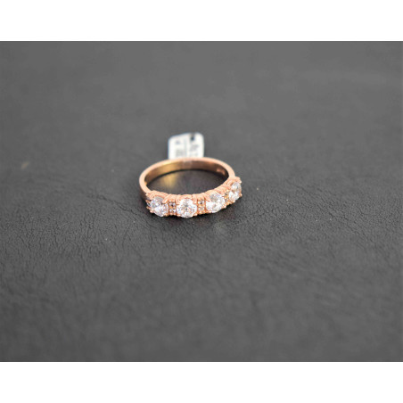 Δαχτυλίδι από ροζ χρυσό 14 καρατίων