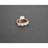 Δαχτυλίδι από ροζ χρυσό 14 καρατίων