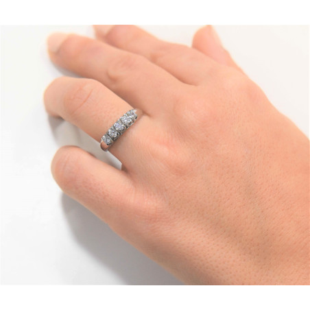 Δαχτυλίδι από λευκόχρυσο14 καρατίων