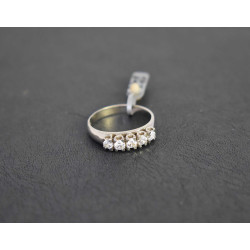 Δαχτυλίδι από λευκόχρυσο14 καρατίων