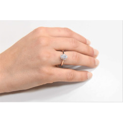 Δαχτυλίδι από ροζ χρυσό 14 καρατίων