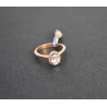 Δαχτυλίδι από ροζ χρυσό 14 καρατίων