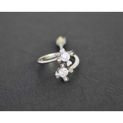 Δαχτυλίδι από λευκόχρυσο14 καρατίων