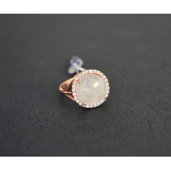 Δαχτυλίδι από ροζ χρυσό 14 καρατίων