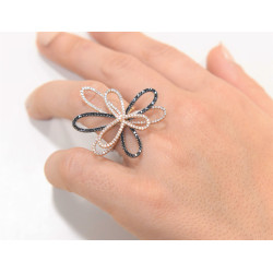 Δαχτυλίδι από ροζ χρυσό 14 καρατίων