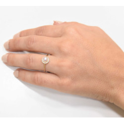 Δαχτυλίδι από χρυσό 9 καρατίων