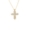 Κολιέ Σταυρουδάκι Triantos χρυσό 9 καρατίων